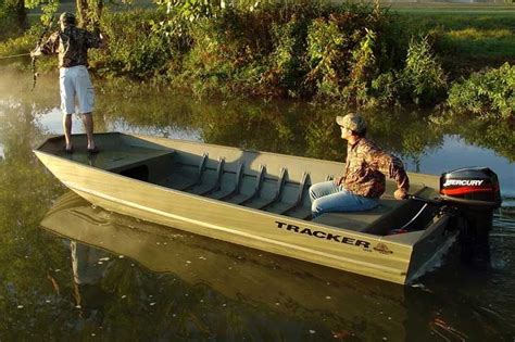 Research Tracker Boats Grizzly 1860 L Aw Jon Boat On