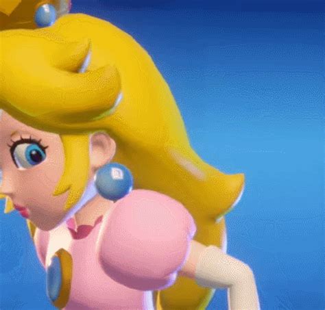 Peach From Mario Rabbids Character Select Screen