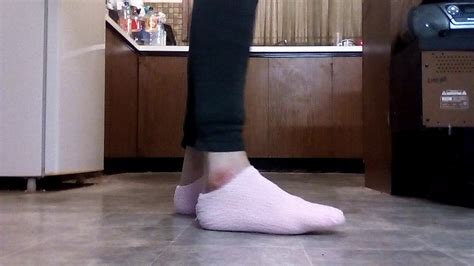 My Pink Fuzzy Ankle Socks Youtube
