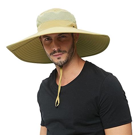 Sun Cube Premium Outdoor Sun Hat For Men Women Sun Protection Hat For