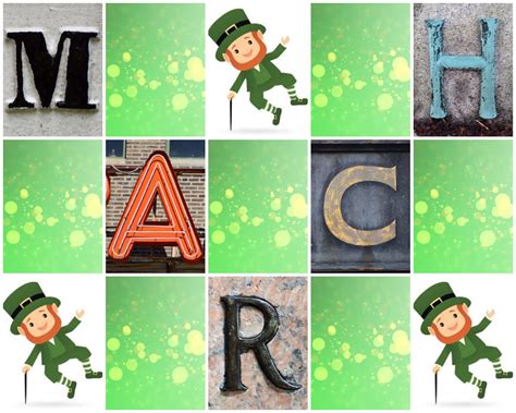 Vocabulary, pronunciation & the alphabet: March | Created with Alphabet Art for iOS #alphabetArt # ...