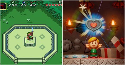 Legend Of Zelda A Link To The Past Every Heart Piece Location
