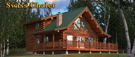 Swiss Chalet Meadowlark Log Homes