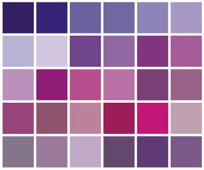 Miscellany Of Randomness Purple Purple Color Combinations Purple