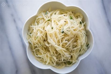 Watch how to make this recipe. Angel Hair Pasta with Garlic, Herbs, and Parmesan Recipe ...