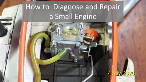 How To Diagnose And Repair A Small Engine Youtube