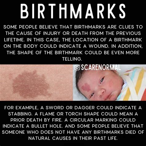 Do you know what half and quarter mean? Birthmarks Spiritual | Psychological facts interesting ...