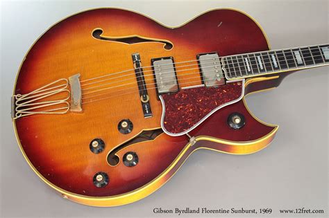 1969 Gibson Byrdland Florentine Sold