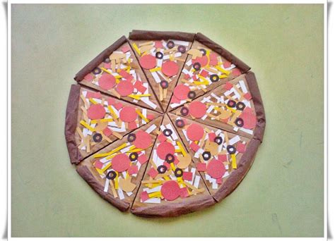 Pizza Craft Idea For Kids Crafts And Worksheets For Preschooltoddler