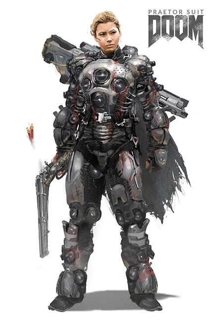 Doom Female Praetor Suit — Polycount