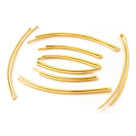 Curved Bobby Pin Long And Rounded Hair Accessories Mane Message