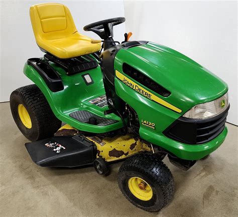 John Deere La120 Automatic 42 Deck Lawn Tractor 21hp For Sale At