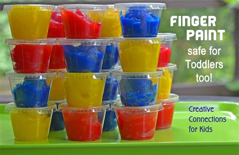 Edible Finger Paint Recipe