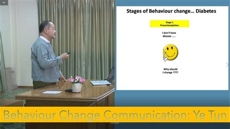 Behaviour Change Communication Bcc Ye Tun Youtube