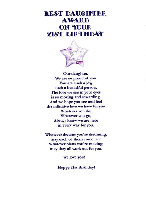 We did not find results for: 21st birthday party for daughter | quotes for daughter ...