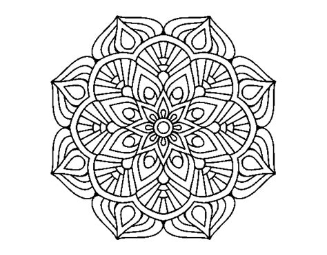 Fiori Disegni Primavera Mandala Da Colorare