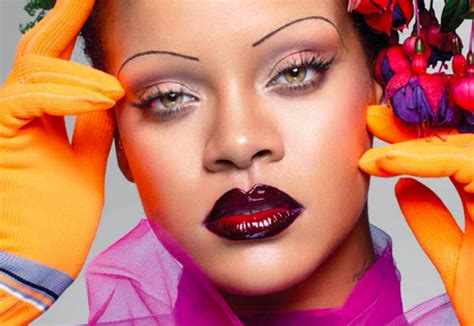 Rihanna Debuts Thin Eyebrows For British Vogue A Brief History Of The