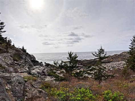 Cliff Trail Loop On Monhegan Island Maine Hiking And Biking Trails