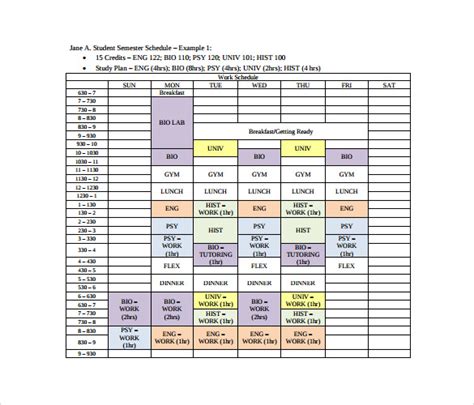 Or switch to the most powerful employee schedule maker yet! FREE 8+ Sample Time Schedule Templates in PDF | MS Word
