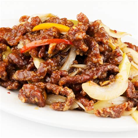 49 Beef With Ginger Onion And Oyster Sauce Mings Garden Richmond Hill