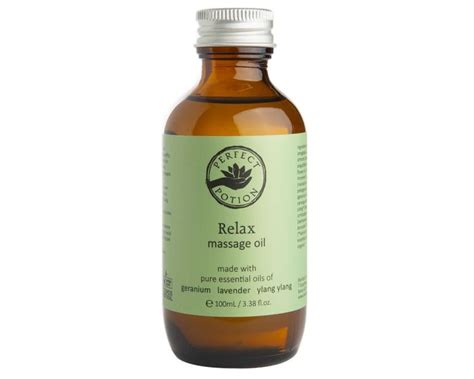 Relax Massage Oil 100ml Essential Oils Perfect Potion