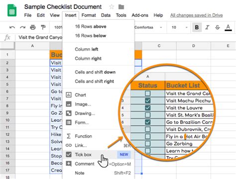 How To Insert A Checkbox In Google Sheets MakeUseOf