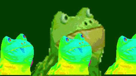Rainbow Frog S Different Versions Of This Meme On Animated Pics My Xxx Hot Girl