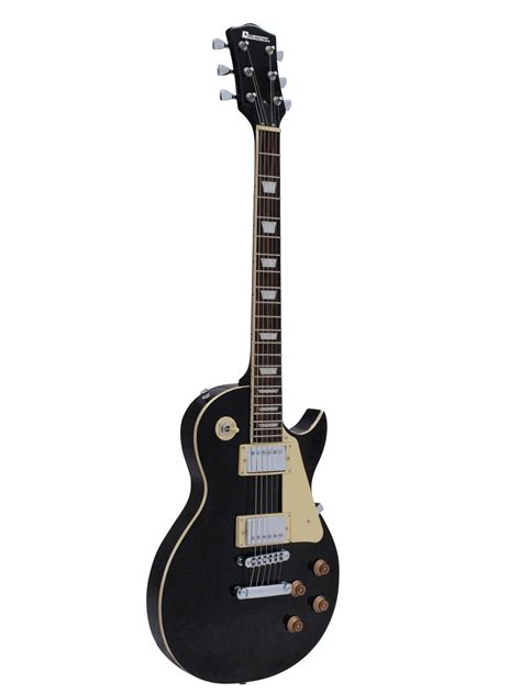 Lp 520 E Gitarre Schwarz Dimavery
