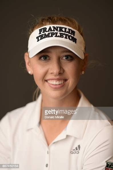 Jessica Korda Of The United States Poses For A Portrait At The Park