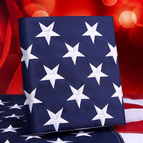 american flag 3x5 outdoor heavy duty american flag nylon us flags 3x5 outdoor embroidered