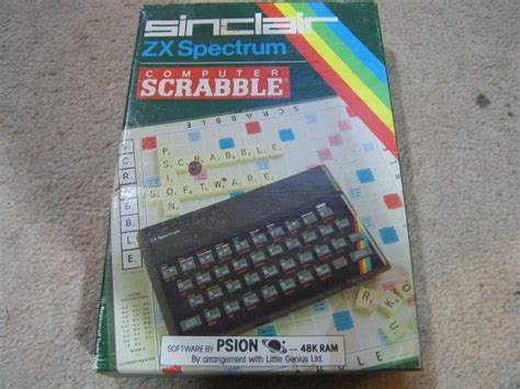Sinclair Zx Spectrum Computer Scrabble Games Cassette Ebay