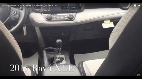 We test the toyota to find out. 2017 toyota rav4 xle vs 2018 CHR XLE premium (INTERIOR ...