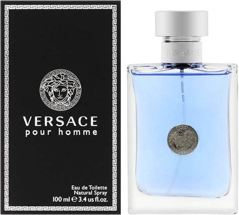 Versace Pour Homme Eau De Toilette Natural Spray For Men 100ml