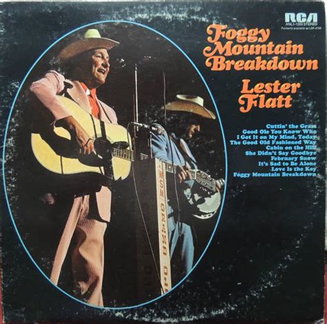 Lester Flatt Foggy Mountain Breakdown 1972 Vinyl Discogs