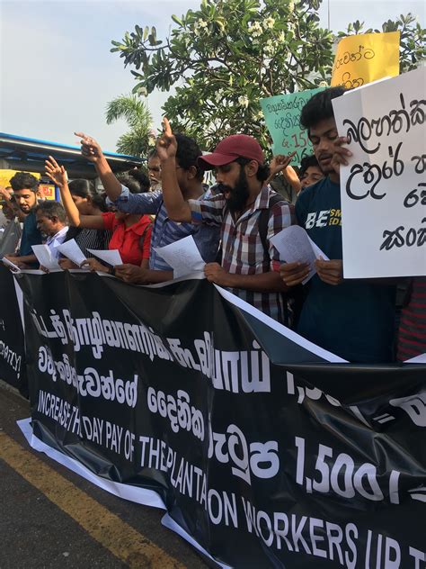 Human Rights Day Protest In Colombo In Solidarity With Tamil Struggles Tamil Guardian
