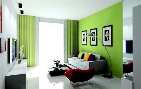 green interior design   home