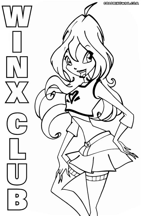 You can print them as many as you like. Winx Club coloring pages | Coloring pages to download and ...