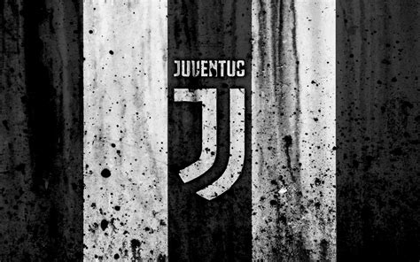 It shows all personal information about the players, including age, nationality, contract. Download wallpapers FC Juventus, 4k, logo, Serie A, Juve, stone texture, Juventus, grunge ...