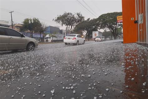 Previsão alerta para chuva com granizo no Norte do Paraná