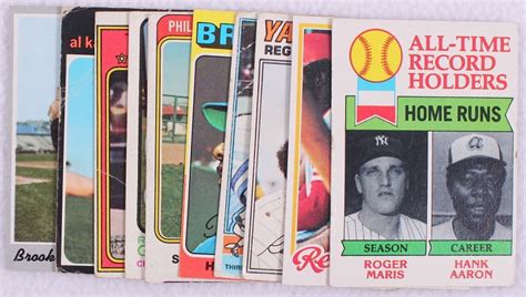 After jackson signed with the new york yankees. Lot of (10) 1970's Topps Baseball Cards with 1977 Topps ...