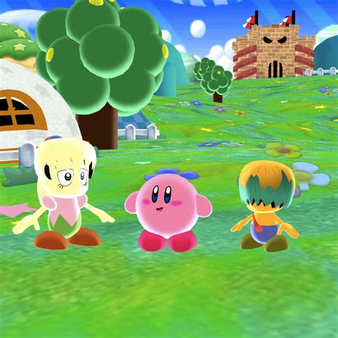 Kirby Hanging Out With Tiff And Tuff By Superskyfandomslum On Deviantart