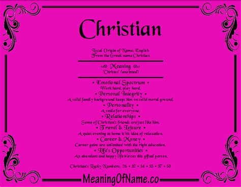 Plucked right from the pages of the hebrew and christian scriptures, these biblical boy names inspire, intrigue, and delight. Meaning of name Christian, Meaning of baby name Christian ...