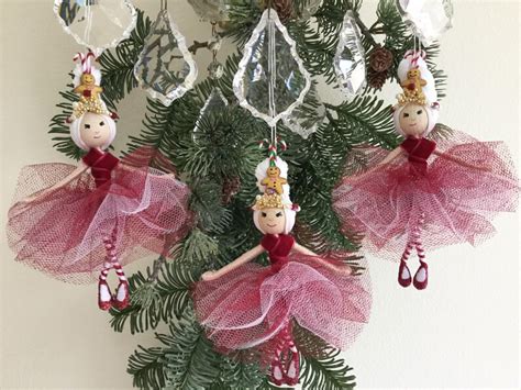 Nutcracker Ballet Christmas Ornament Hanging Land Of The Etsy