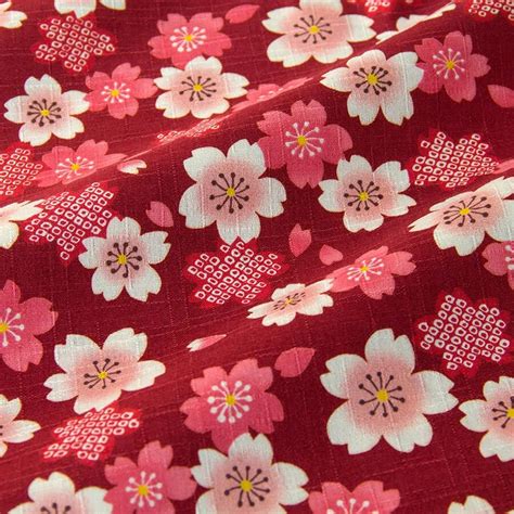 50cm 110cm japanese diy patchwork kimono textured cotton fabrics textile quilting cloth fabric
