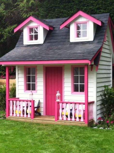 A Well Lived Life Little Girls Dream House Backyard Playhouse