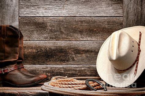Rodeo Still Life Art Print By Olivier Le Queinec Cowboy Hats Cowboy