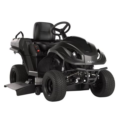 Raven 46 In Hybrid Riding Lawn Mower With Mulching Capability At