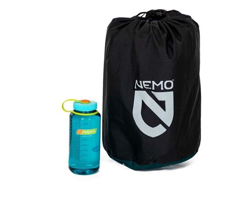 Nemo Roamer Self-Inflating Camping Sleeping Mat - XL Wide - Lagoon