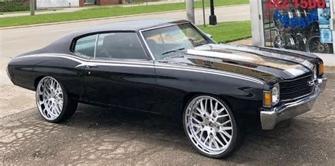 Classic 72 Chevrolet Chevelle Malibu Ss On 24 Forgiato Gorgeous