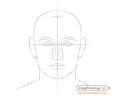 How to draw male hair step by step. How to Draw a Male Face Step by Step Tutorial ...